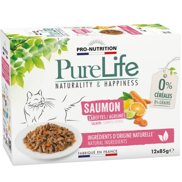 Pure Life Wet Saumon x12