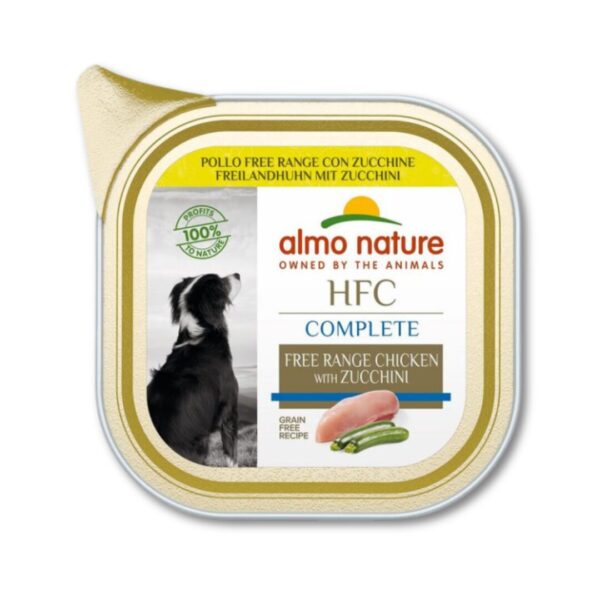 ALMO HFC POULET COURGETTE 85G