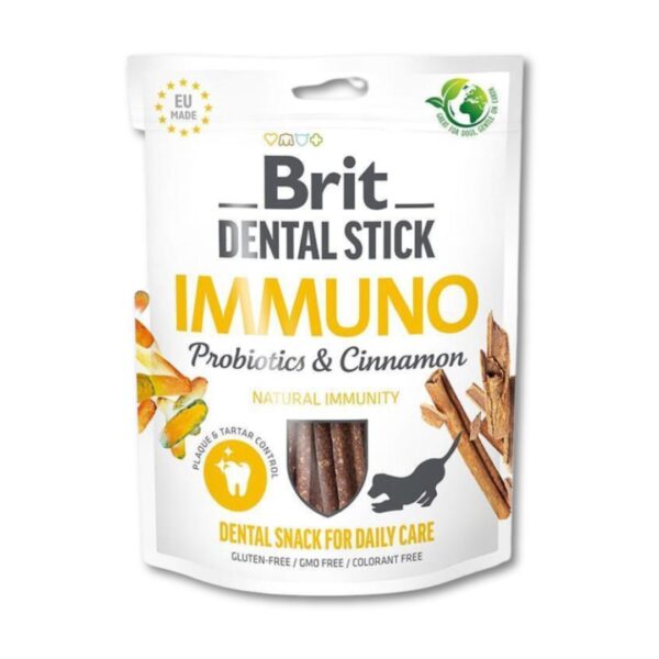 BRIT DENTAL IMMUNO STICK 250G