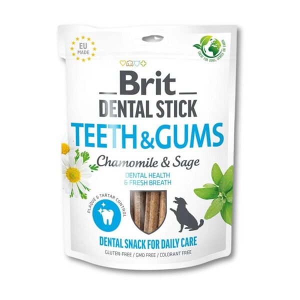 BRIT DENTAL TEETHetGUMS STICK 250G