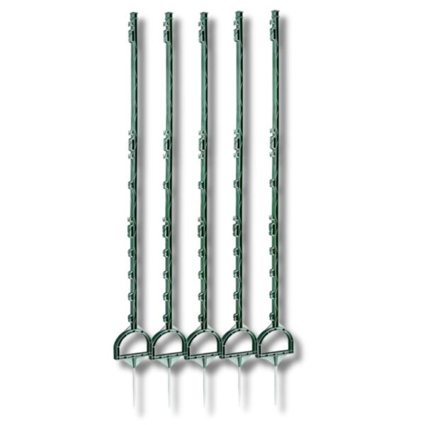 PIQUET PLASTIQUE VERT 158CM LOT DE 5