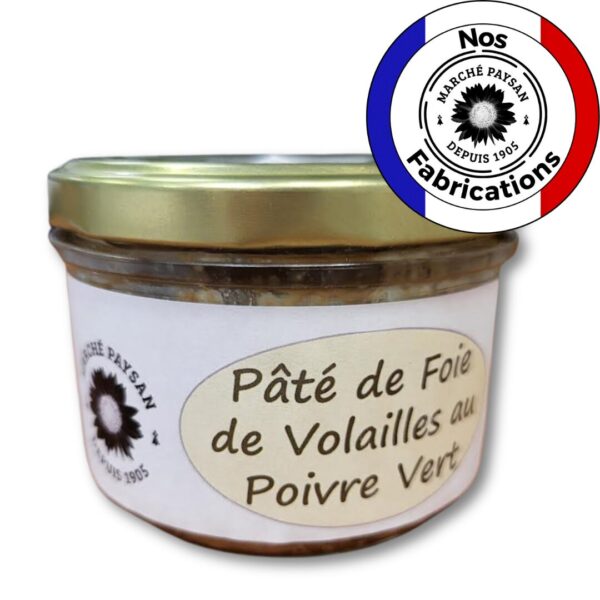 pâté de foie de volaille au poivre vert1