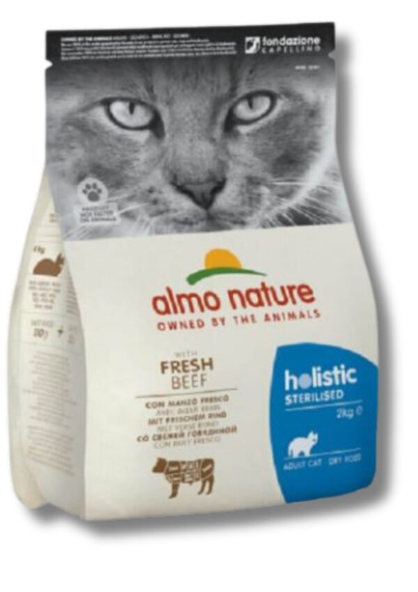 ALMO NATURE STERILISED BOEUF 2KG