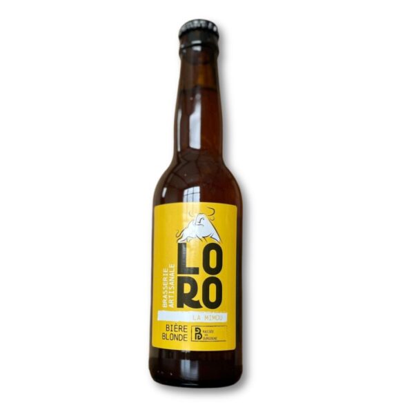 BIERE BLONDE MIMOU 33CL