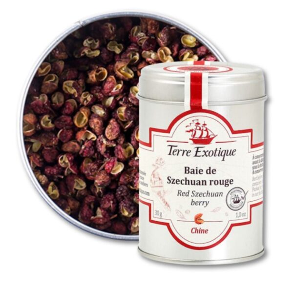 Baie de Szechuan Rouge 30g terre exotique