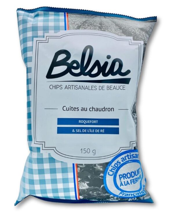 CHIPS BELSIA AU ROQUEFORT 150G