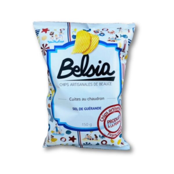 CHIPS BELSIA ONDULEE SALEE 150G