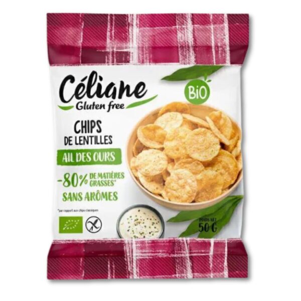 CHIPS DE LENTILLES AILS DES OURS 50G