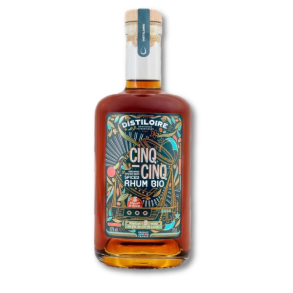 CINQ-CINQ RHUM DISTILOIRE BIO 70CL