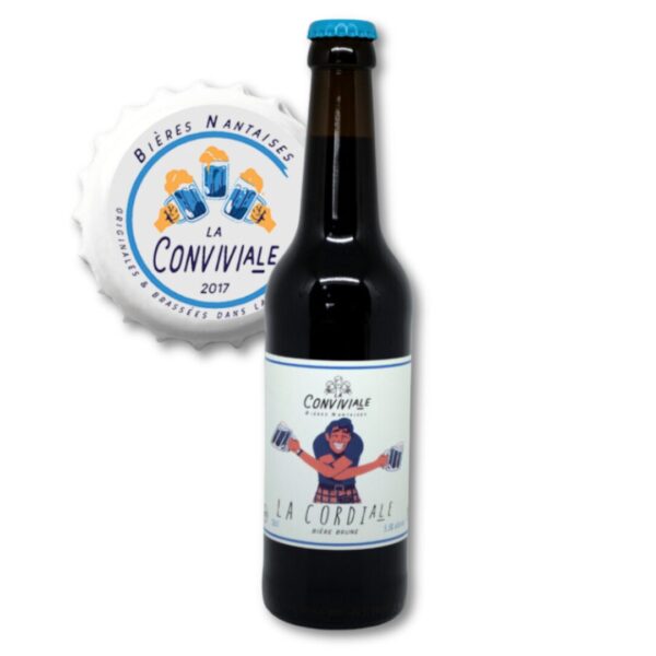 CONVIVIALE LA CORDIALE BRUNE BIO 33CL