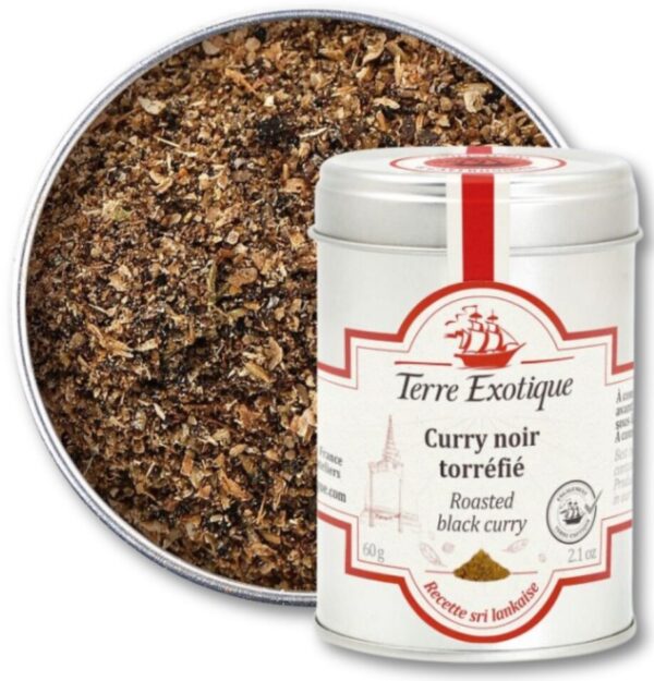 CURRY NOIR TORREFIE 60G