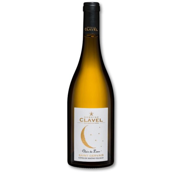 DOMAINE CLAVEL CLAIR DE LUNE BLANC AOP SAINT GERVAIS 75CL