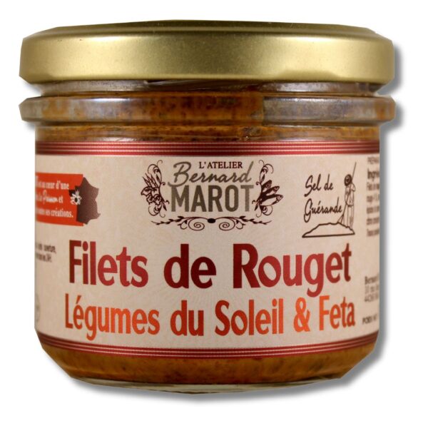 FILETS DE ROUGET LEGUME SOLEIL & FETA 100G