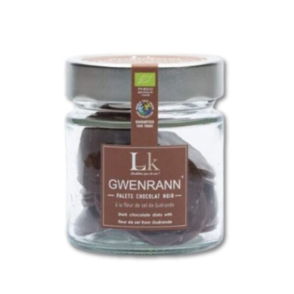 GWENRANN CHOCOLAT NOIR BIO 75G lk chocolatier