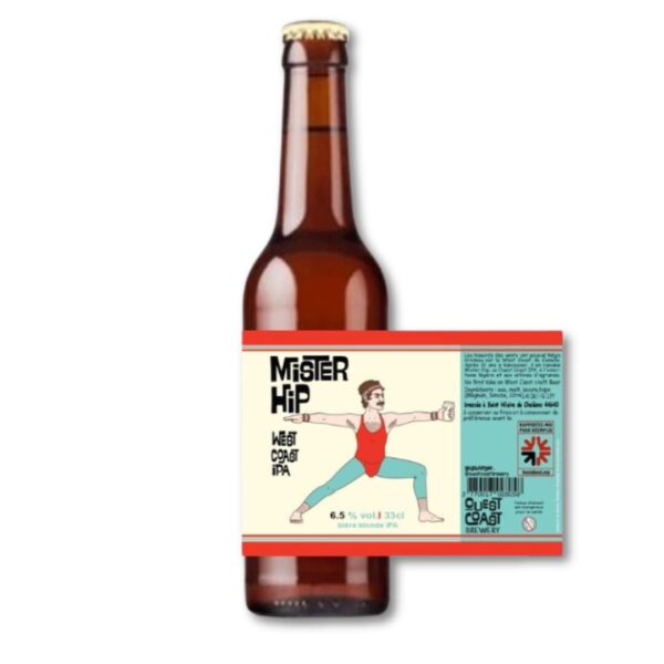 MISTER HIP OUEST COAST BREWERY 75CL