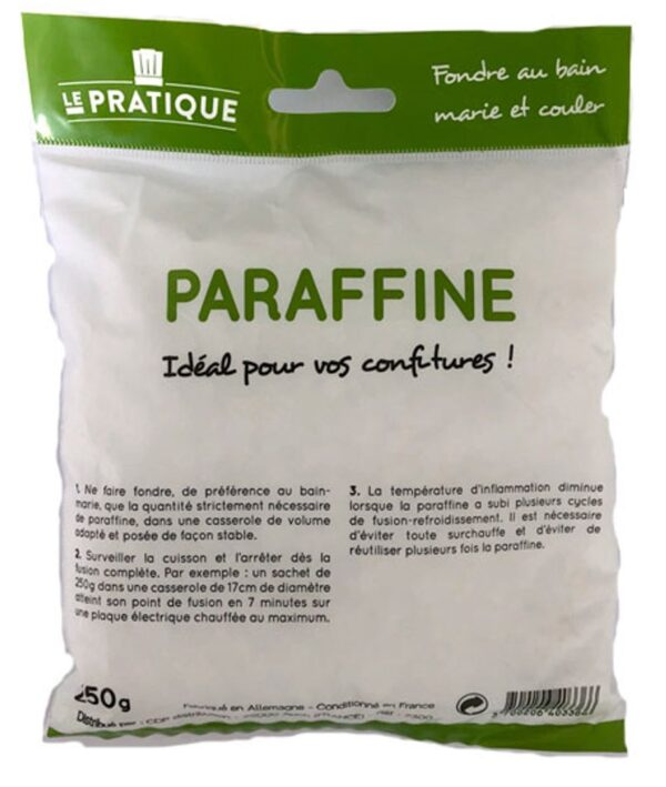 PARAFFINE ALIMENTAIRE