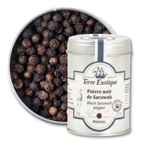 POIVRE NOIR DE SARAWAK 70G terre exotique