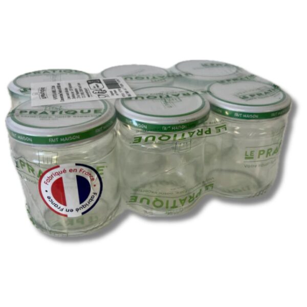 POTS A MIEL EN VERRE x6 212ML