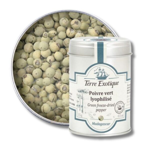 Poivre Vert Lyophilisé 15g terre exotique