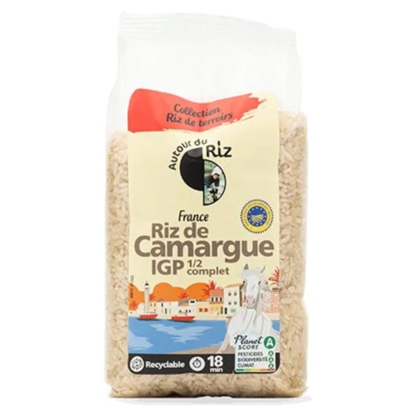 RIZ DE CAMARGUE IGP 1/2 COMPLET 400G