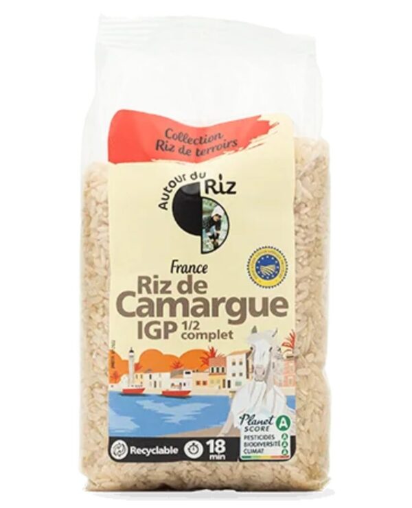 RIZ DE CAMARGUE IGP 1/2 COMPLET 400G