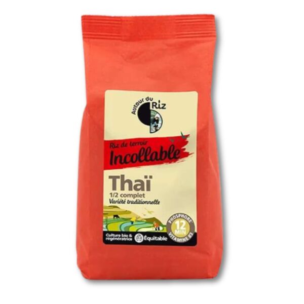 RIZ THAI 1/2 COMPLET AUTOUR DU RIZ 500G