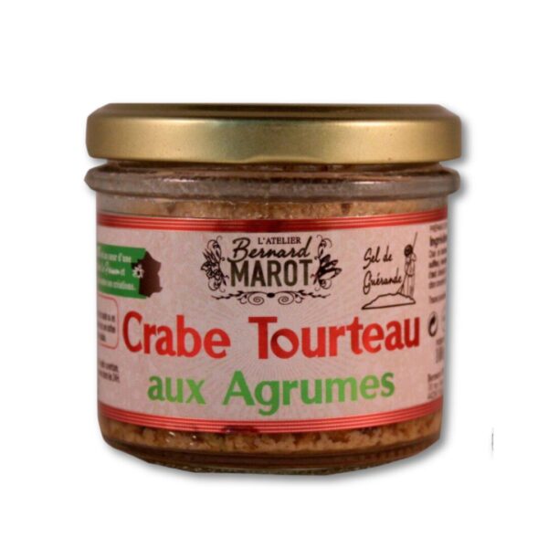 TARTINABLE CRABE TOURTEAU AGRUME 100G