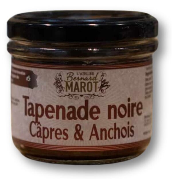 TARTINABLE TAPENADE NOIRE/CAPRES/ANCHOIS 100G