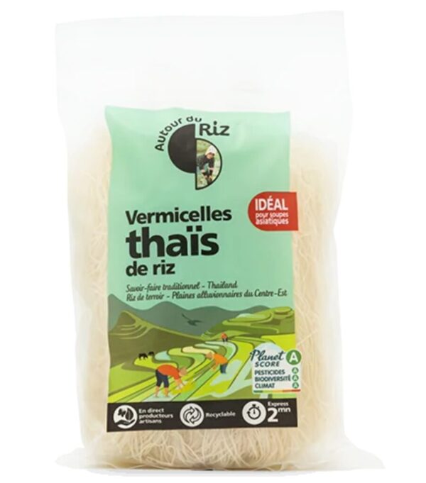 VERMICELLES DE RIZ BLANC THAI BIO 200G