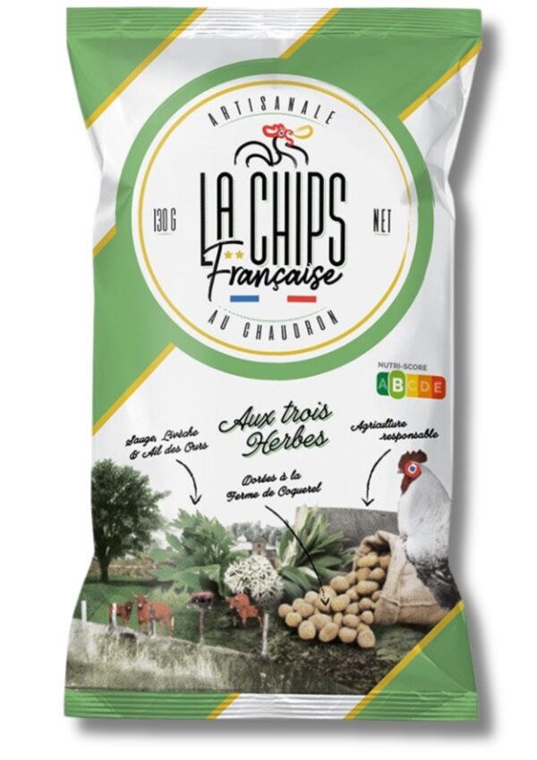 la chips française aux 3 herbes