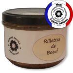 rillettes de boeuf 190g