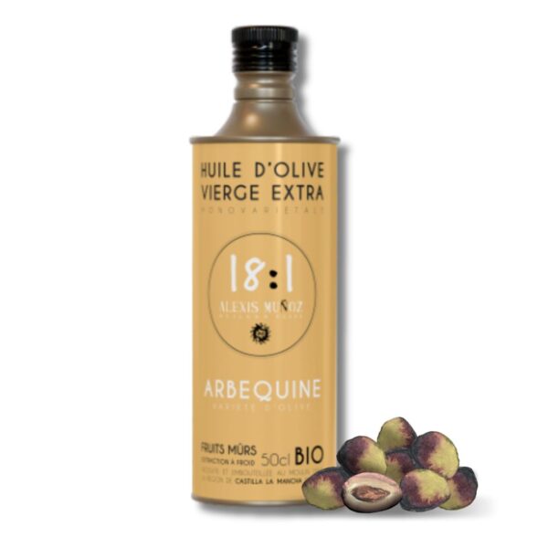 HUILE D'OLIVE ARBEQUINA 50CL