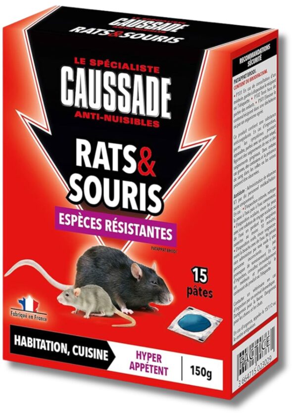 Rats & Souris Espèces Résistantes x15 150g1