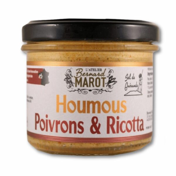 TARTINABLE HOUMOUS - POIVRON RICOTTA 100G