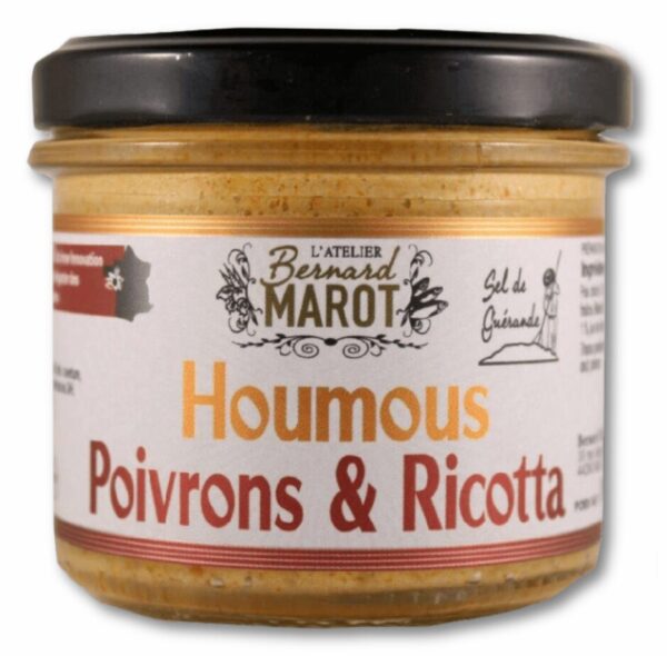 TARTINABLE HOUMOUS - POIVRON RICOTTA 100G