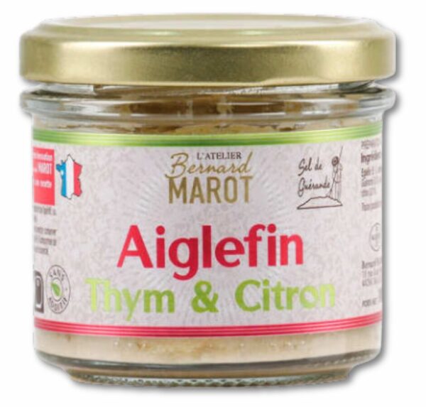 Tartinable Aiglefin Thym & Citron 100g