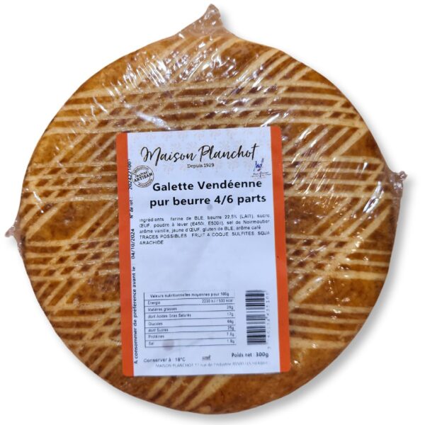 Galette Vendéenne Pur Beurre 300g