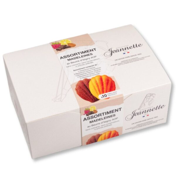 Madeleines Assortiment x10