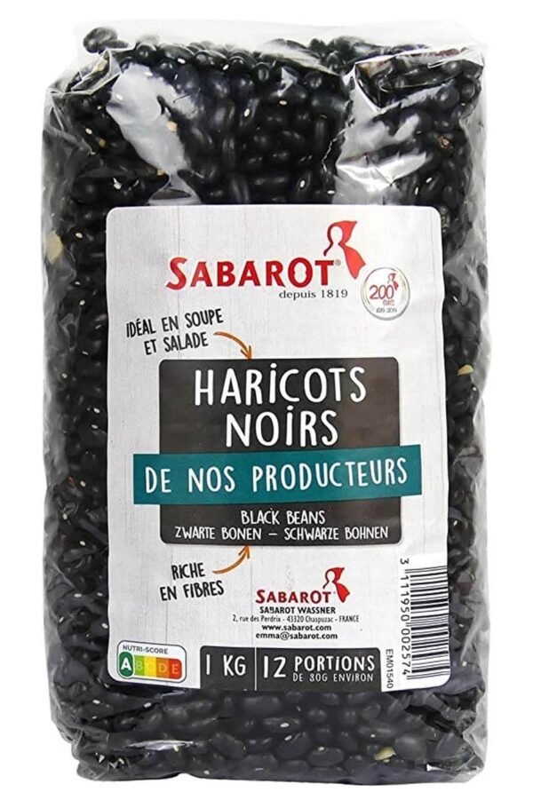 Haricots noirs 1kg