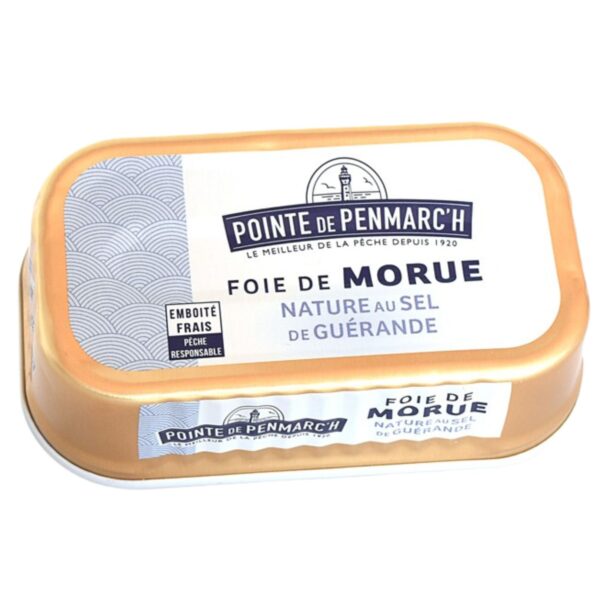 FOIE DE MORURE NATURE AU SEL DE GUERANDE 121G