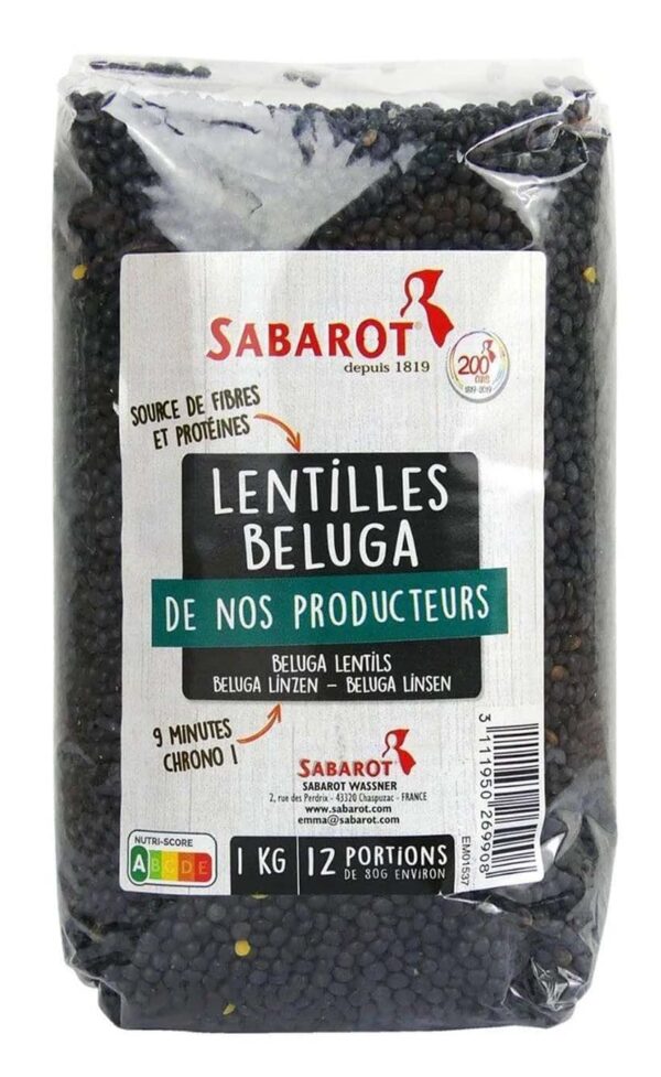 Lentilles Beluga 1kg