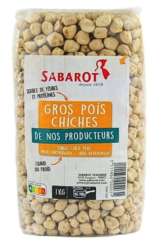 POIS CHICHES COUSCOUS 1KG