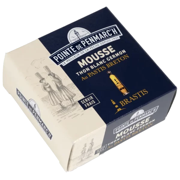 Mousse Thon Blanc Germon Pastis Breton 80g